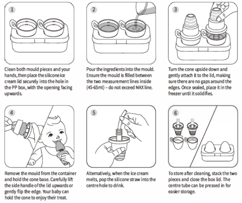 Freeze-N-Sip Ice Cream Mould Set - Image 7